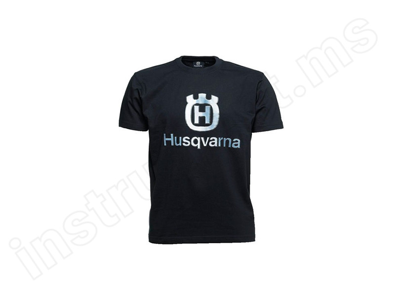 Футболка большой логотип Husqvarna S - фото 1