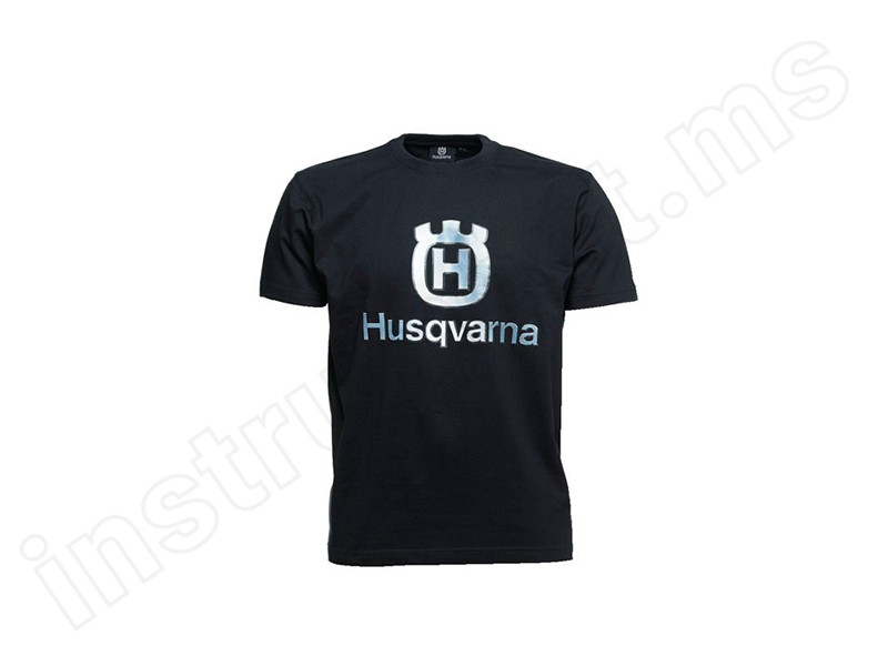 Футболка большой логотип Husqvarna XL - фото 1