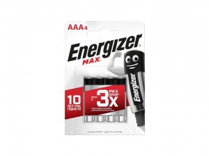 Батарейка Energizer MAX E92, LR03 ААА, 4шт - фото 1