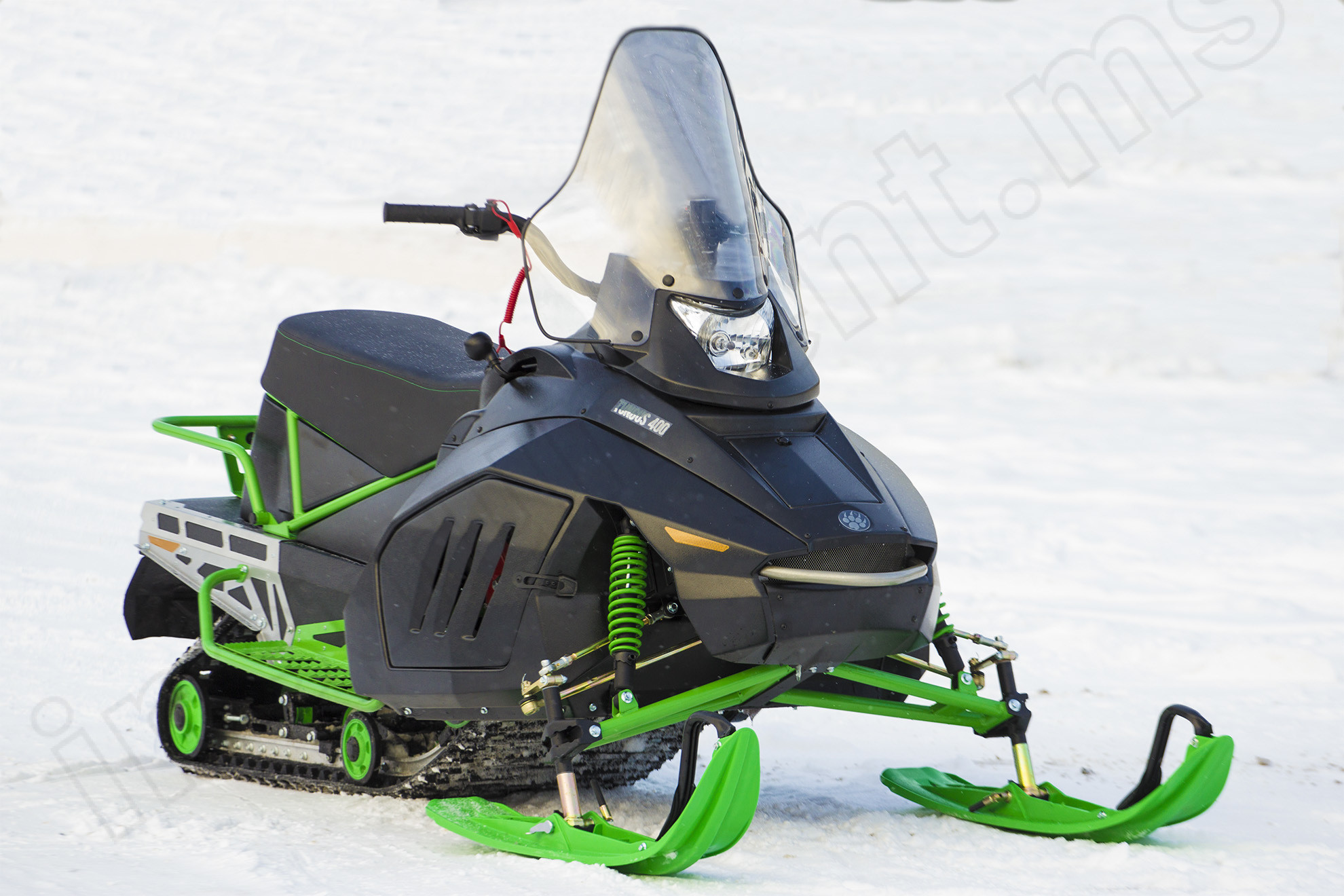 Снегоход, зеленый IRBIS TUNGUS SK400 - фото 3