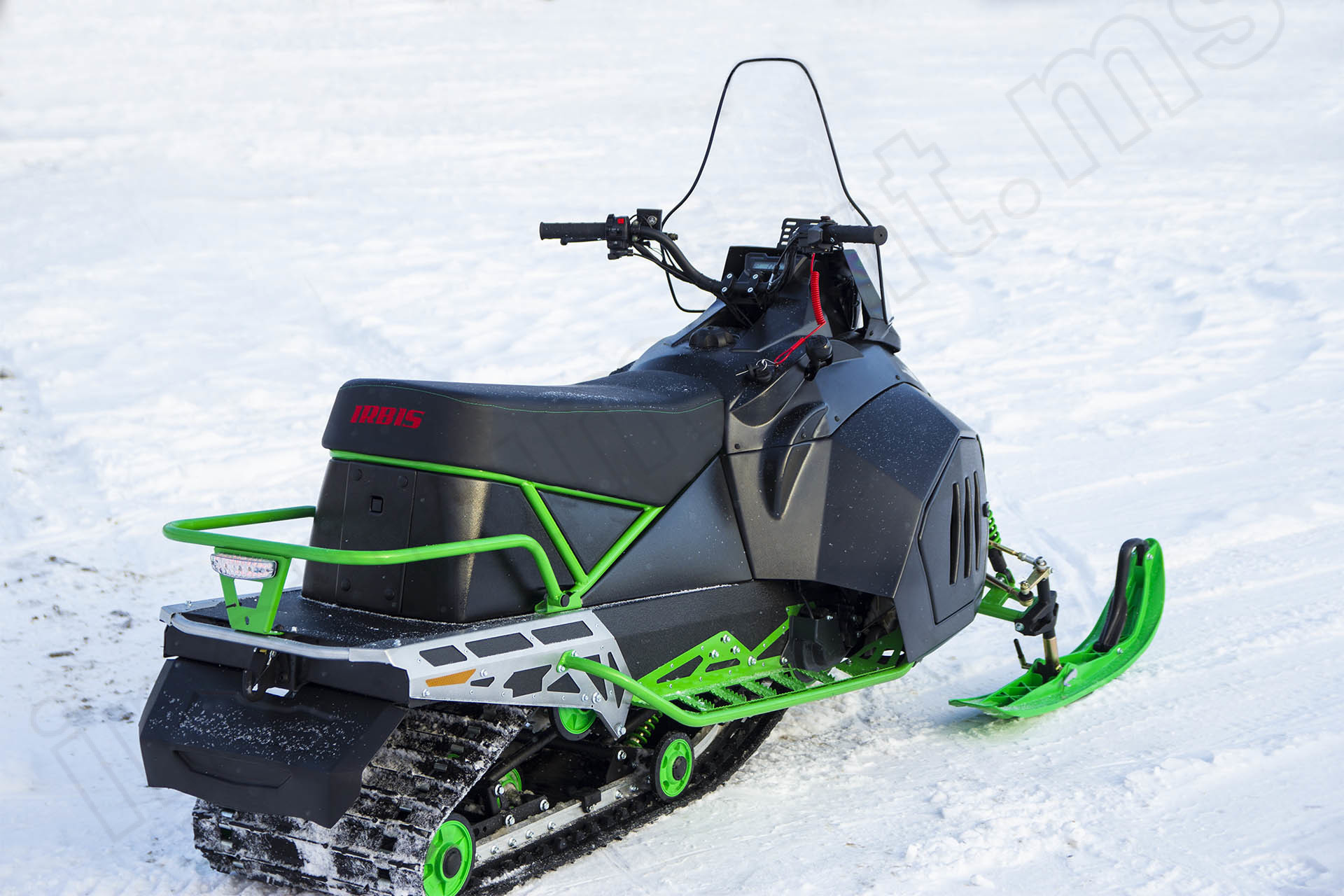 Снегоход, зеленый IRBIS TUNGUS SK400 - фото 5
