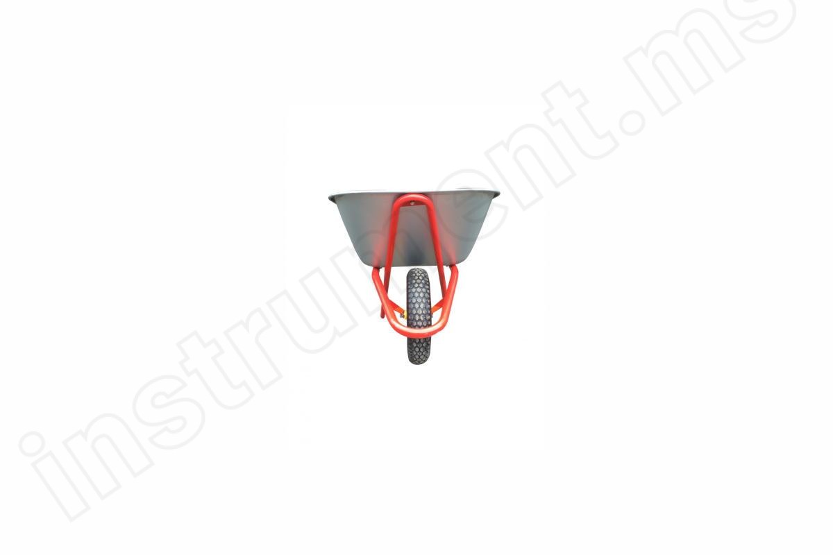 Тачка строительная Korona, одноколесная красная   арт.31.110.220 - фото 3