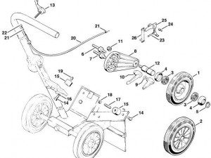 Ограничитель глубины Stihl к TS-400-760 42010071041 - фото 2