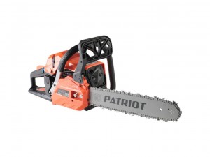 Бензопила Patriot PT445+масло+очки+свеча+цепь арт.220104001 - фото 6