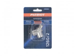 Переходник 1260/2 PATRIOT, резьба 1/4 Y – образный арт.830900005 - фото 5