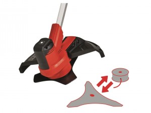 Триммер аккумуляторный, велоруль, леска/нож, без АКБ и ЗУ Einhellt PXC AGILLO 18/200 арт. 3411310 - фото 2